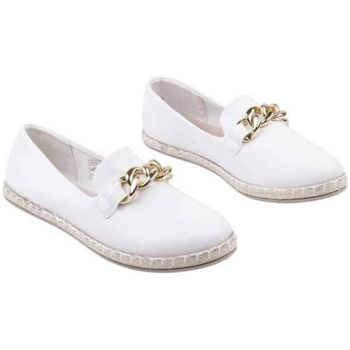 Balerinki damskie F02-10.WHITE (36/41,12par)