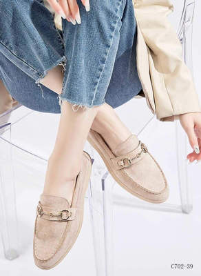 Balerinki damskie 7AC702-39.DBEIGE (36/41,12par)