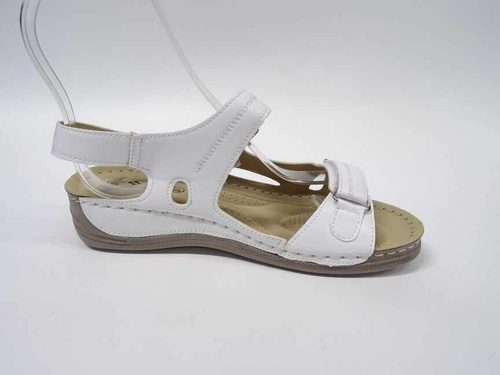 Sandały damskie 7A6926-2.WHITE (36/41,12par)