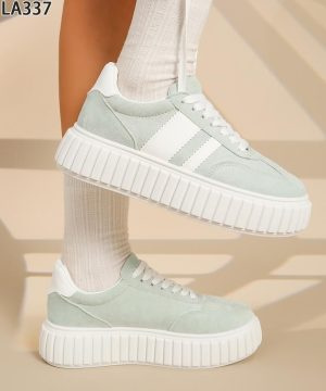 Buty sportowe damskie 7ALA355.GREEN (36/41,12par)