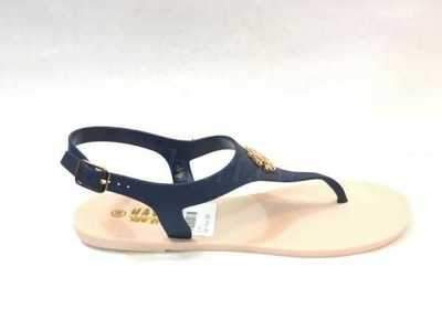 Sandały damskie 7AKM101-11.BEIGE/NAVY (36/41,12par)