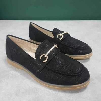 Balerinki damskie 7ADS502.BLACK (36/41,12par)