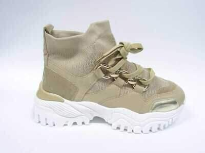 Buty sportowe damskie 7A7065-3.BEIGE (36/41,12par)