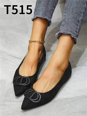 Balerinki damskie 7AT515.BLACK (36/41,12par)