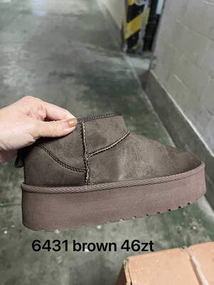 Botki damskie  7A6431.BROWN  (36/41,12par)