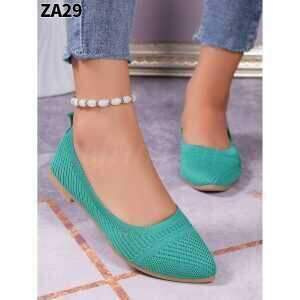 Balerinki damskie     7AZA29.GREEN   (36/41,12par)