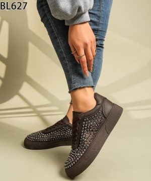 Buty sportowe damskie  7ABL627.BROWN (36/41,12par)