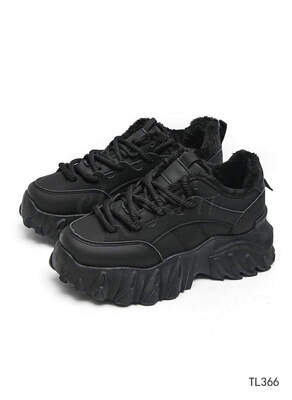 Buty sportowe damskie TL366.BLACK (36/41,12par)