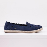 Balerinki damskie F06A-1.NAVY (36/41,12par)