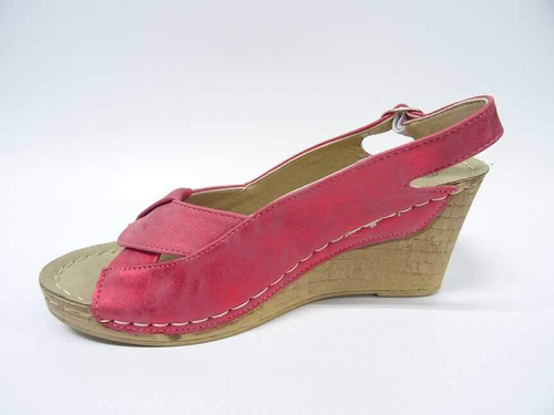 Sandały damskie 7AW9601.RED (36/41,12par)