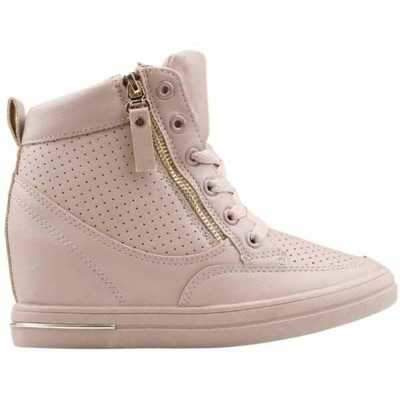 Botki damskie R242-3.BEIGE (36/41,12par)