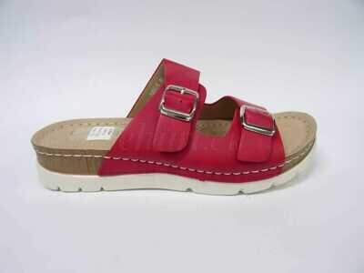 Klapki damskie 7A10691-6.RED (36/41,12par)