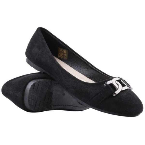 Balerinki damskie F22-2.BLACK (36/41,12par)
