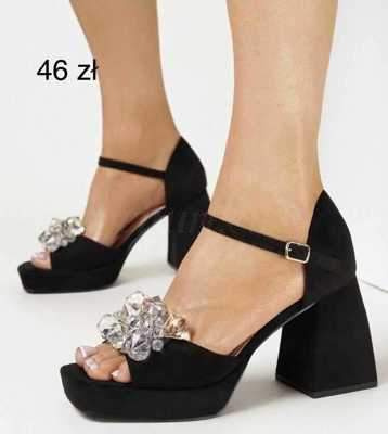 Sandały damskie 7AH07.BLACK (36/41,12par)