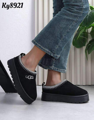 Botki damskie ocieplane KY8921.BLACK (36/41,12par)