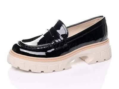 Mokasyny damskie 7AC1300E.BLACK (36/41,12par)