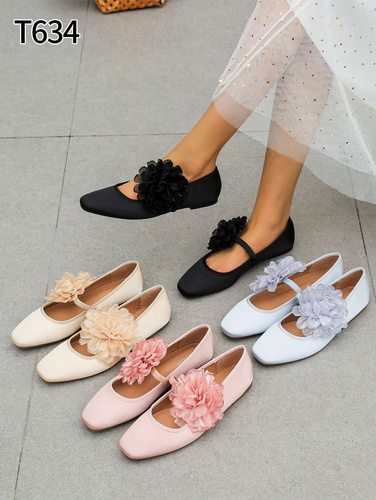 Balerinki damskie  7AT634.PINK (36/41,12par)