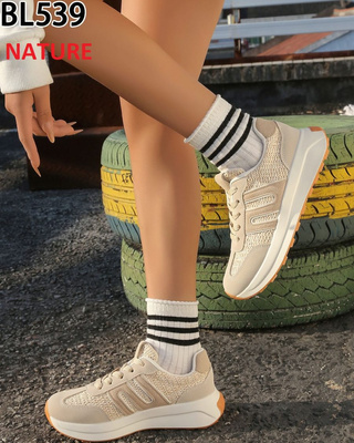 Buty sportowe damskie BL539.NATURE (36/41,12par)