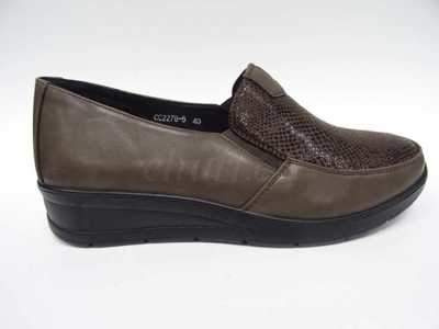 Półbuty damskie  7ACC2278-5.BROWN   (36/42,12par)