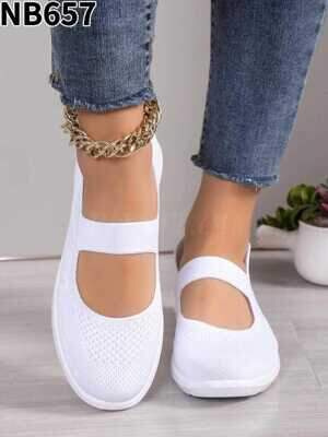 Trampki damskie 7ANB657.WHITE (36/41,12par)