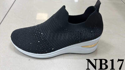 Buty sportowe damskie  7ANB17.BLACK  (36/41,12par)