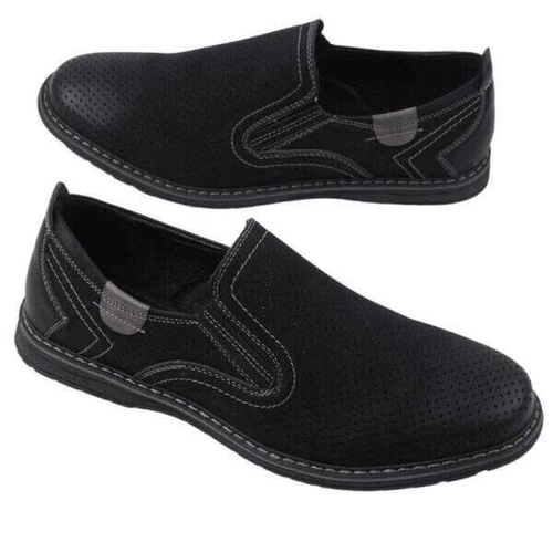 Półbuty męskie AB210-7.BLACK (40/45,8par)