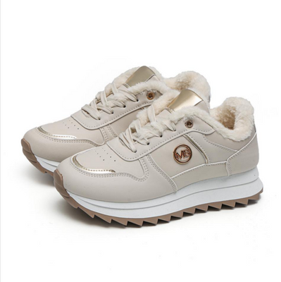 Buty sportowe damskie TL289-10.BEIGE (36/41,12par)