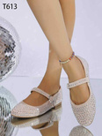 Balerinki damskie  7AT613.BEIGE (36/41,12par)