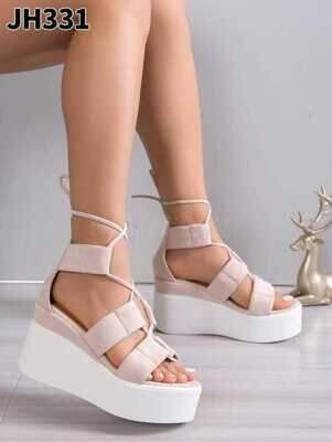 Sandały damskie 7AJH331.BEIGE (36/41,12par)