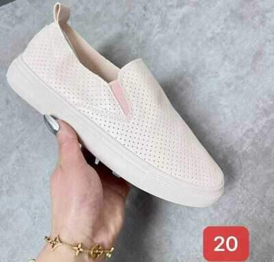 Trampki damskie 7AMB-136.BEIGE (36/41,12par)