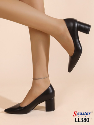 Czółenka damskie  7ALL380.BLACK  (36/41 12par)