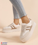 Buty sportowe damskie 7ANB790.BEIGE (36/41,12par)