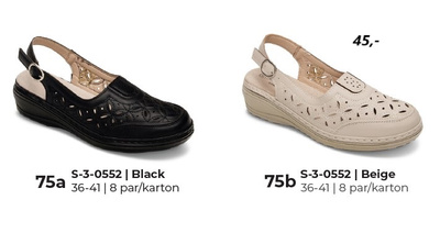 Sandały damskie 3-0552.KOLORDOWYBORU (36/41,8par)