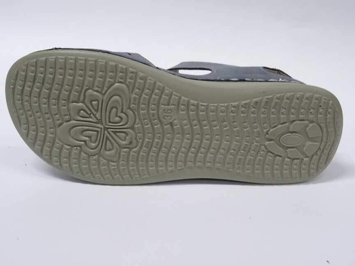 Sandały damskie 7AH2242-7.BLUE (36/41,12par)