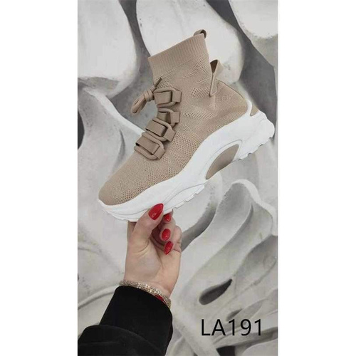 Buty sportowe damskie LA191.KHAKI (36/41,12par)