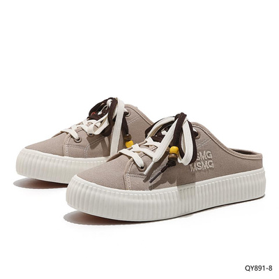 Trampki damskie 7AQY891-8.BEIGE  (36/41,12par)