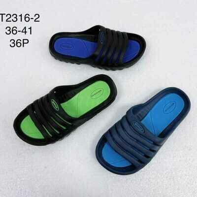 Klapki damskie 7A2316-2.MIX (36/41,36par)