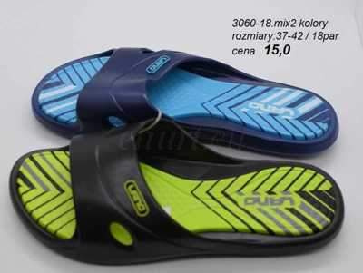 Klapki damskie 7A3060-18.MIX (37/42,18par)