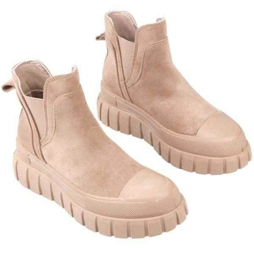 Botki damskie RM102A-3.CAMEL (36/41,8par)