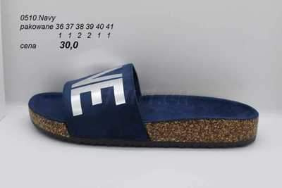 Klapki damskie 7A0510.BLUE (36/41,12par)
