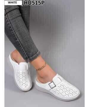 Klapki damskie 7AHU515P.WHITE (36/41,12par)