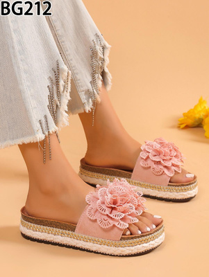 Klapki damskie BG212.PINK (36/41,12par)