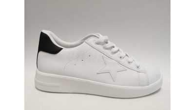Buty sportowe damskie 7AE-8.WHITE/BLACK (36/41,12par)