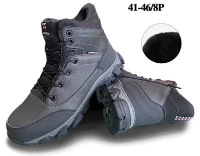 Trzewiki męskie W8005-C.GREY (41/46,8par)