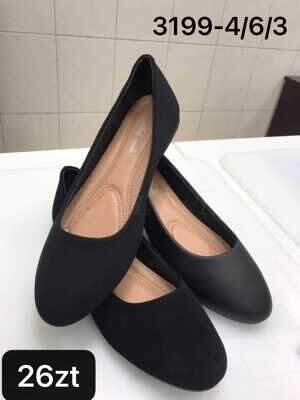 Balerinki damskie 7A2611.KOLORDOWYBORU (36/41,12par)