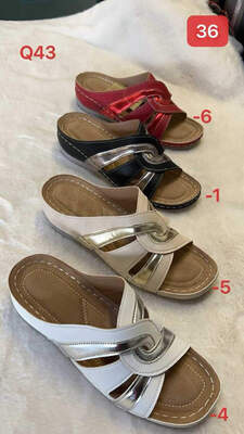 Klapki damskie 7AQ43.KOLORDOWYBORU (36/41,12par)