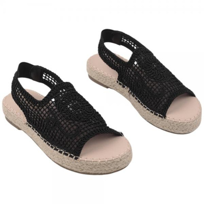 Sandały damskie F214-1.BLACK (36/41,12par)