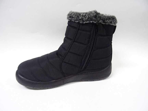 Botki damskie ocieplane 7A8837.BLACK (37/42,12par)