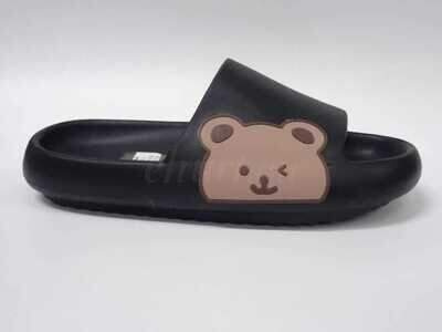 Klapki damskie 7ASP46-1.BLACK (36/41,12par)