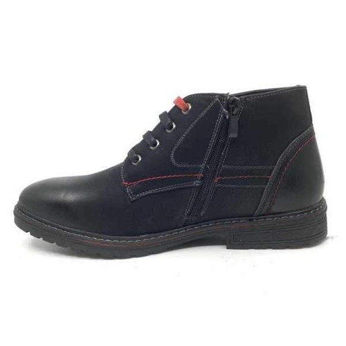 Trzewiki męskie A2191-10.BLACK/BROWN (41/46,8par)